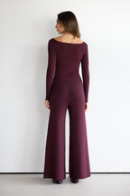Relaxed Pants | Amethyst Plum