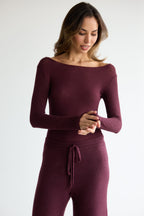 Relaxed Pants | Amethyst Plum