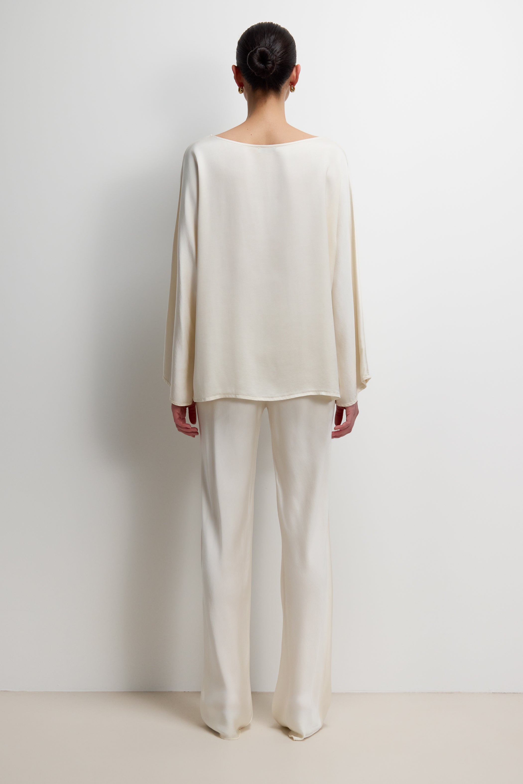 Arlet Wide Sleeve Boatneck | Ivory