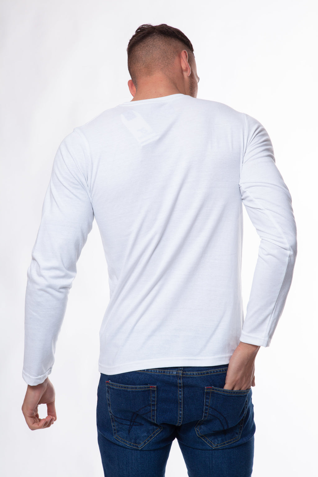 Bird Embroidered Long Sleeve T-Shirt