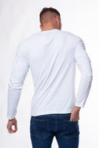 Bird Embroidered Long Sleeve T-Shirt