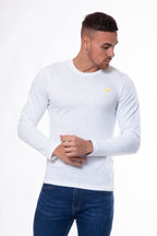 Bird Embroidered Long Sleeve T-Shirt