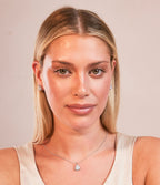 CLEAR TRILLION HALO EARRINGS