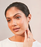 THE CARAT COLLECTION - CLEAR SOLITAIRE DOUBLE HALO RING