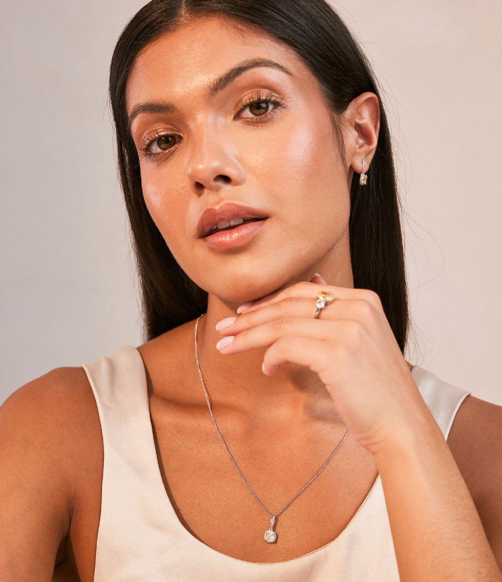 THE CARAT COLLECTION - CANARY OVAL MEGHAN RING