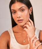 THE CARAT COLLECTION - CANARY SPARKLE PEAR RING