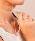 THE CARAT COLLECTION - SPLIT BAND CUSHION SPARKLE SOLITAIRE