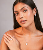 SPARKLE PEAR PENDANT