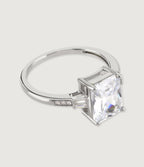 THE CARAT COLLECTION - CLEAR BAGUETTE WITH TAPERED BAGUETTE