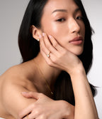 BUCKLEY LUXE - GOLD BEZEL SET OVAL RING