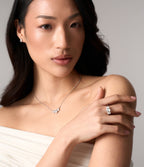 BUCKLEY LUXE - BEZEL SETTING OVAL TRILOGY RING