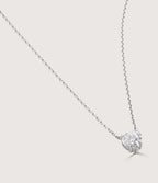 BUCKLEY LUXE - CLAW SET HEART PENDANT NECKLACE