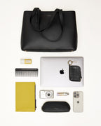 Dukes Place Large Ziptop Shoulder Black - 110421