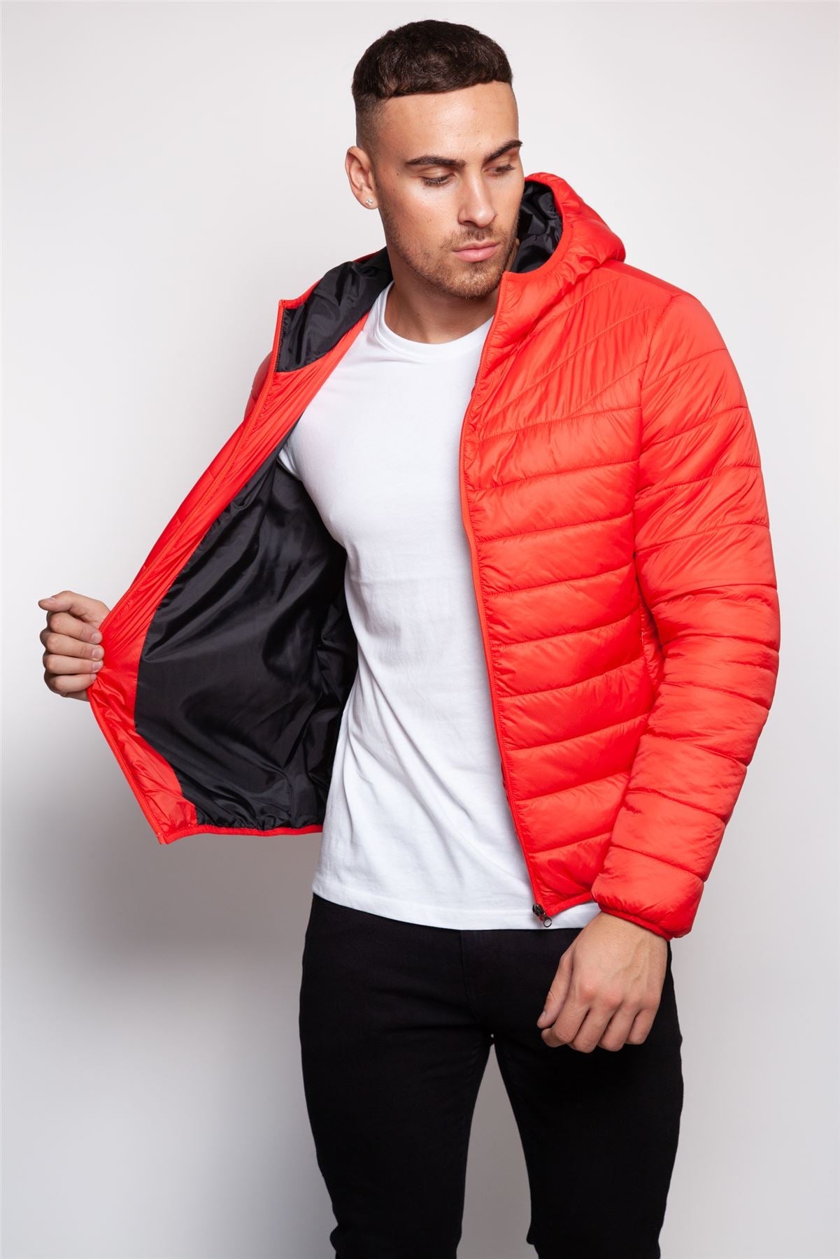 Twisted Soul Core Hooded Puffer Coat