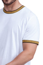 Fisk Jacquard Pattern Tee