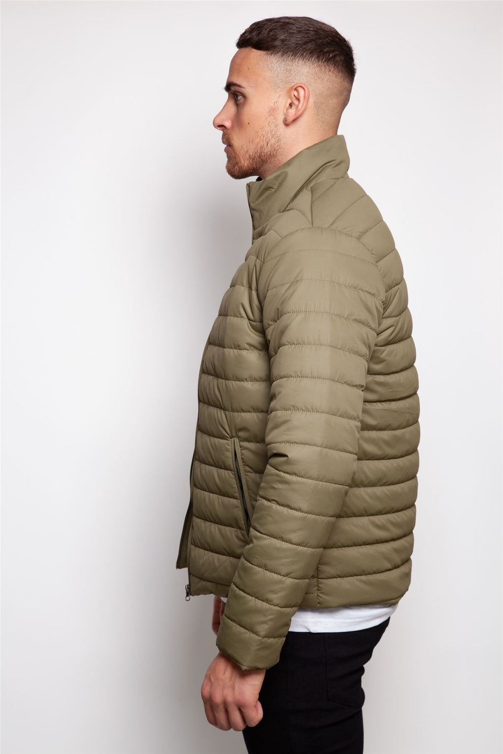 Core Puffer Funnel Coat