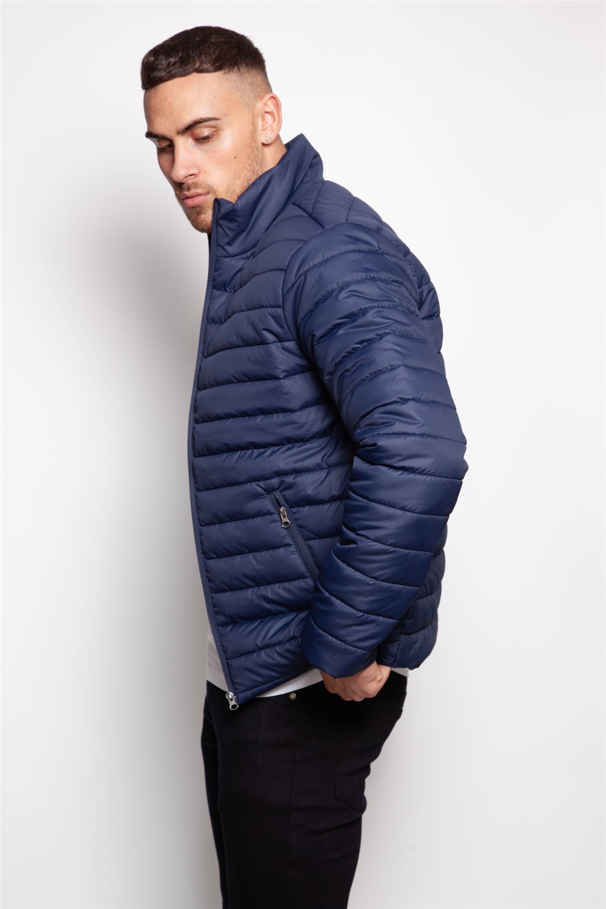 Core Puffer Funnel Coat