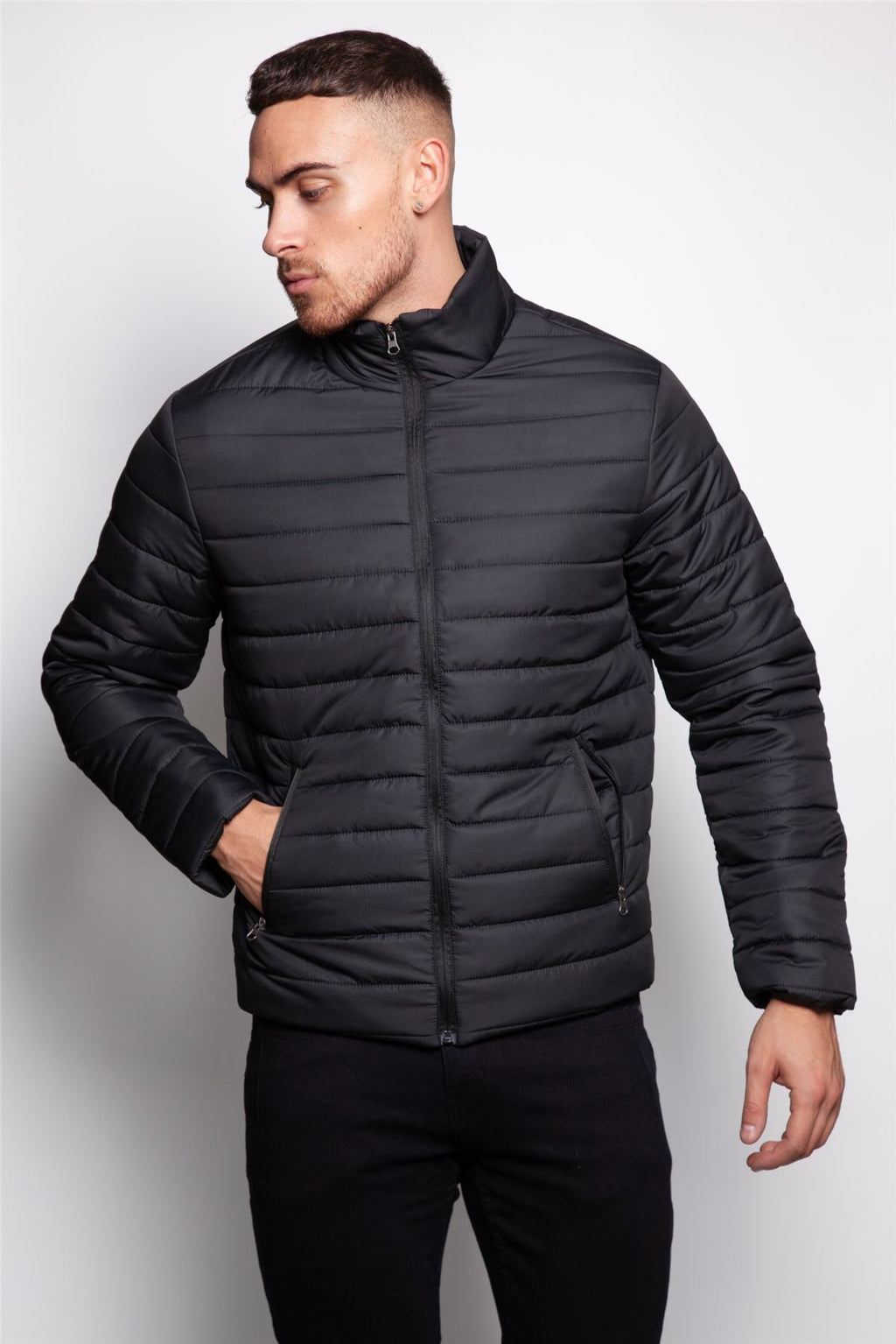 Core Puffer Funnel Coat