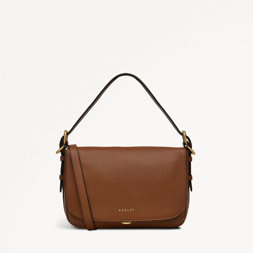 Grafton Street Small Flapover Crossbody Saddle - H2002211