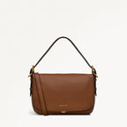 Grafton Street Small Flapover Crossbody Saddle - H2002211