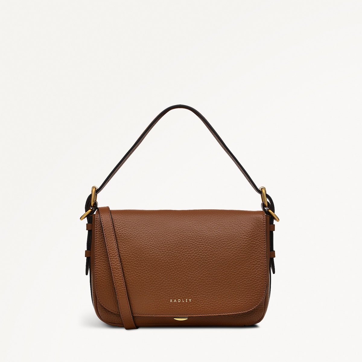 Grafton Street Small Flapover Crossbody Saddle - H2002211