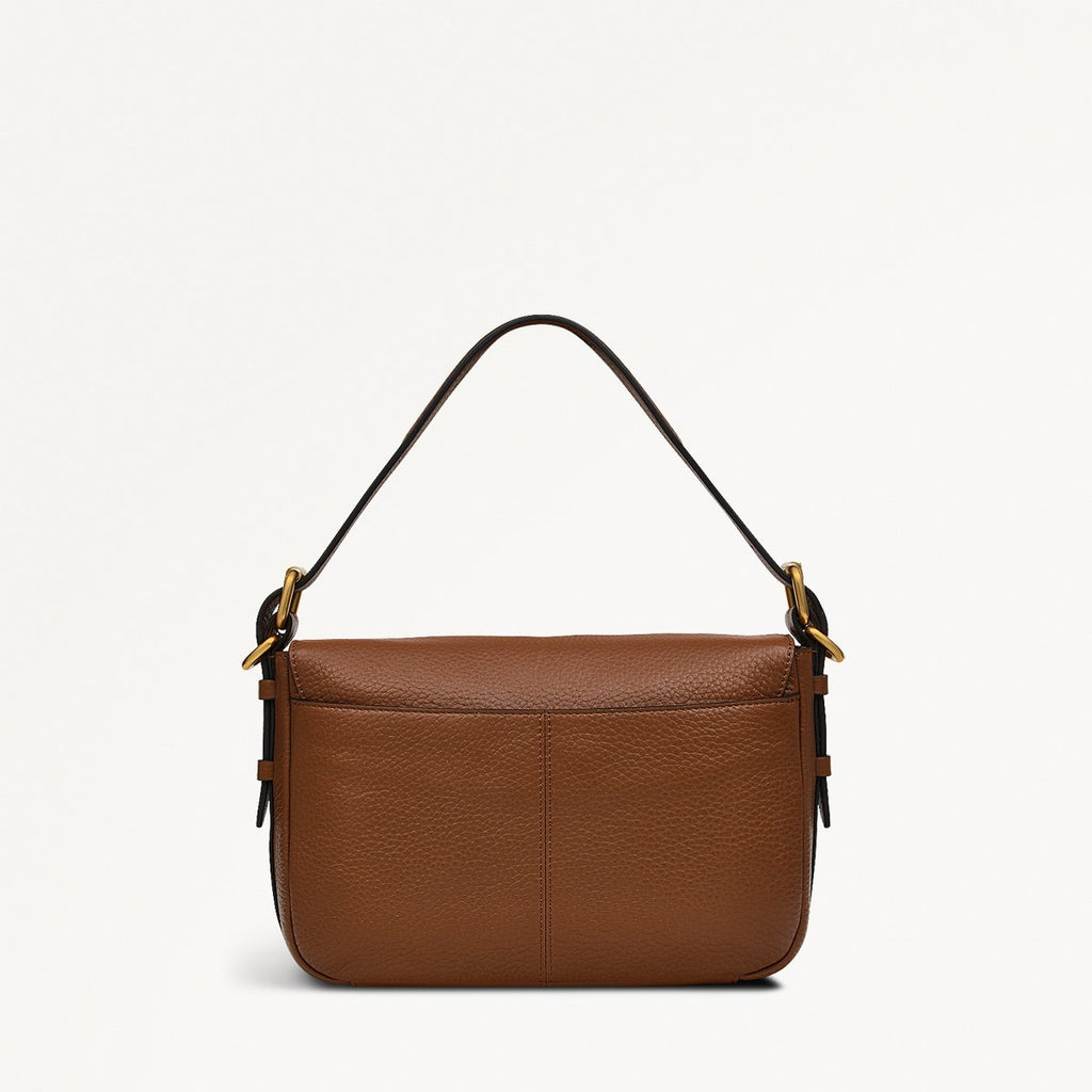 Grafton Street Small Flapover Crossbody Saddle - H2002211