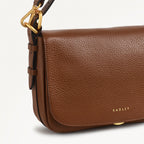 Grafton Street Small Flapover Crossbody Saddle - H2002211