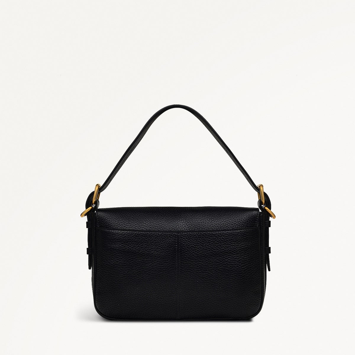 Grafton Street Small Flapover Crossbody Black - H2004001