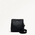 Dukes Place - Weave Medium Compartment Crossbody Black - H2125001